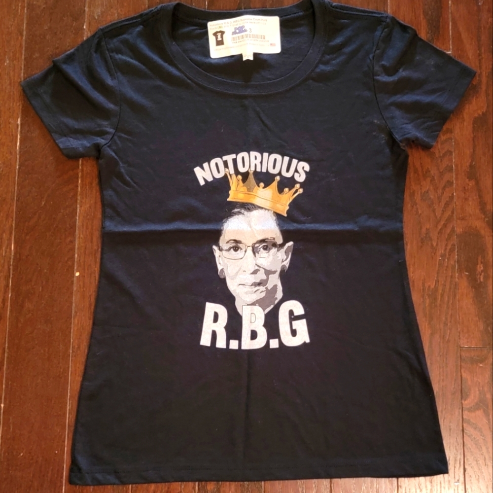 "Notorious R.B.G.' pop threads t-shirt